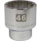 Dynamic 3/4" Drive, 46mm Metric Socket, 12 Points D022146 - alternate 1